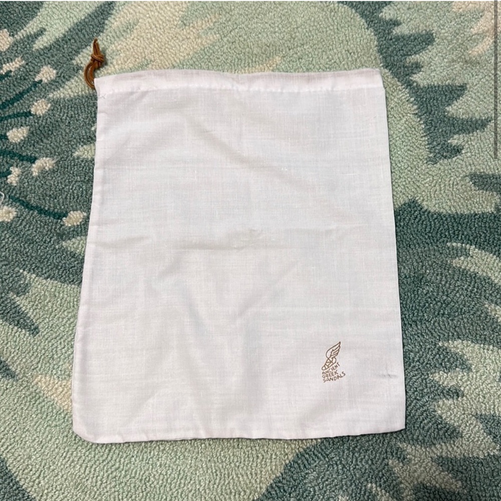 11x12.75” Ancient Greek Sandals Dust Bag